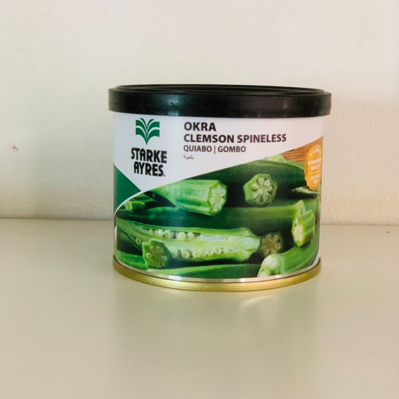 OKRA CLEMSON SPINELESS QUIABO | GOMBO OCSQ - 50g