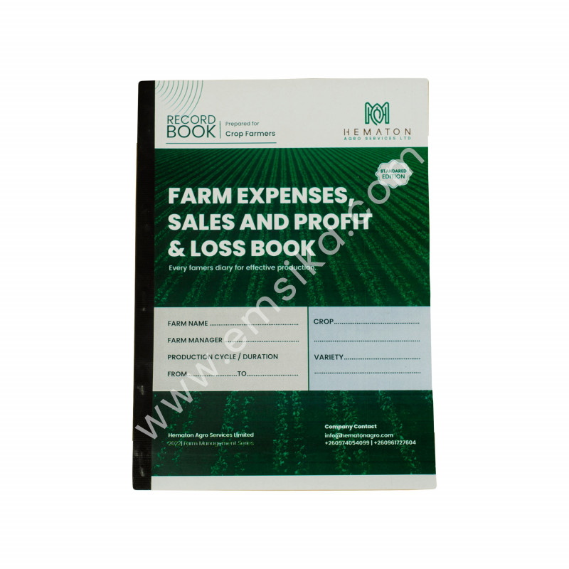 Farm Expanse, Sales and Profit & Loss Book