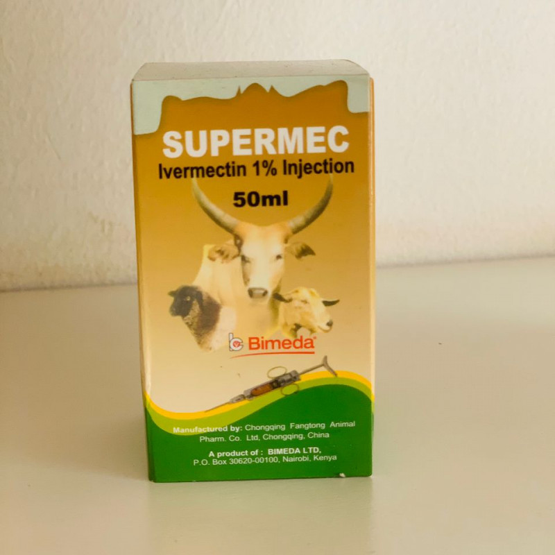 SUPERMEC (IVERMECTIN 1% INJECTION) - 50ml