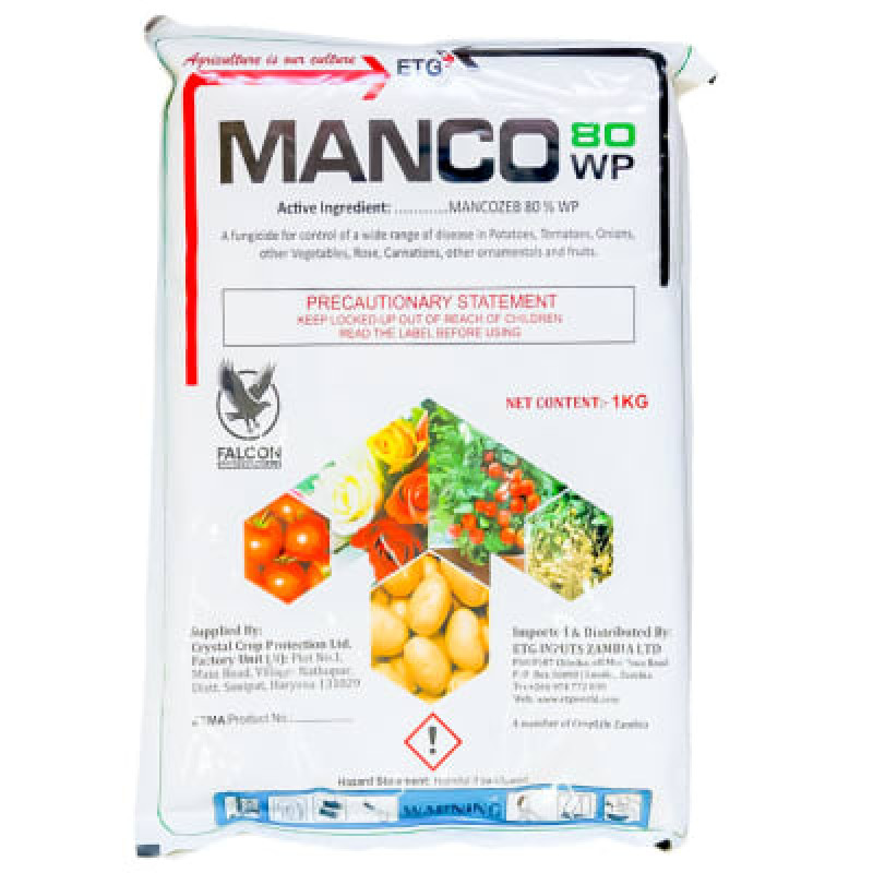 Mankozeb 80 WP (Fungicide) - 1kg