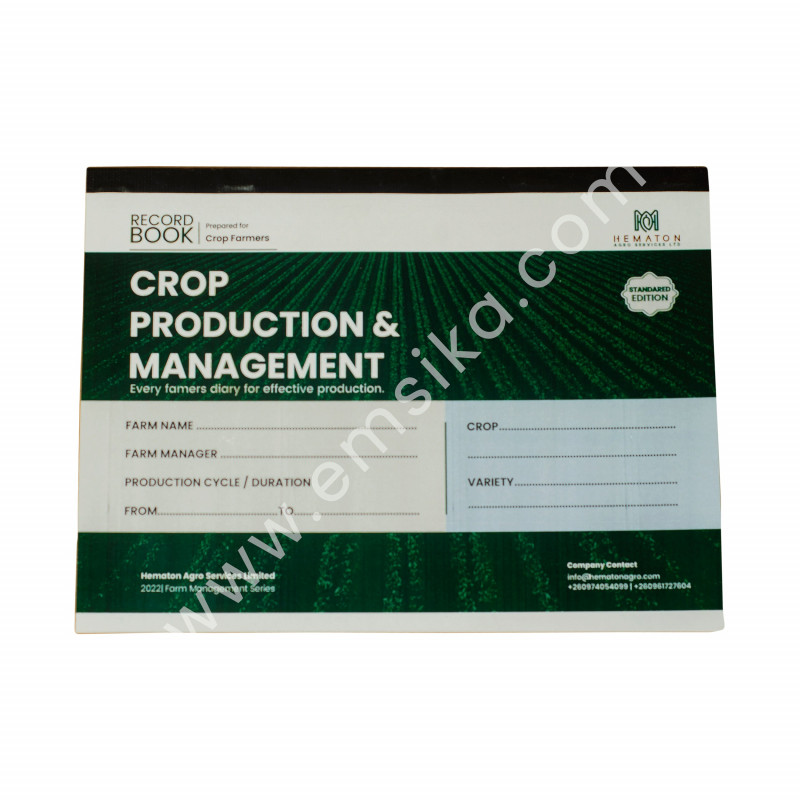 Crop Production and Management Book