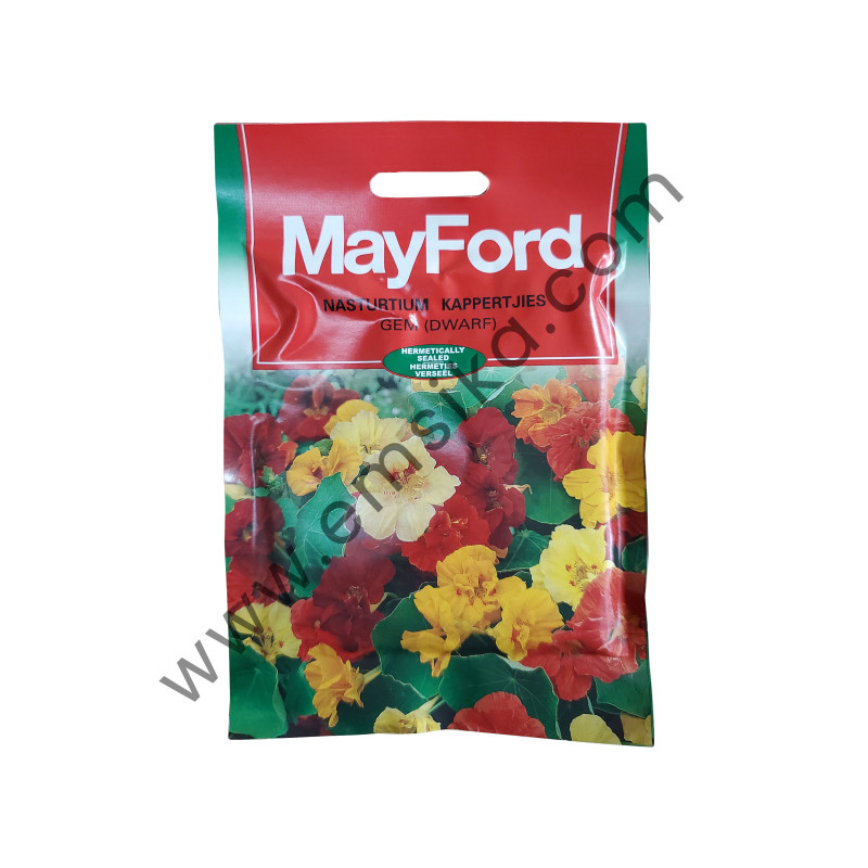 Gem Dwarf (Nasturtium Kappertjies) - 25g