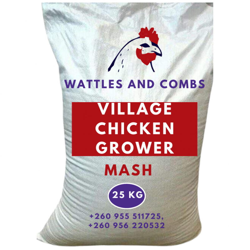 Wattles and Combs Village Chicken Feed - 25KG