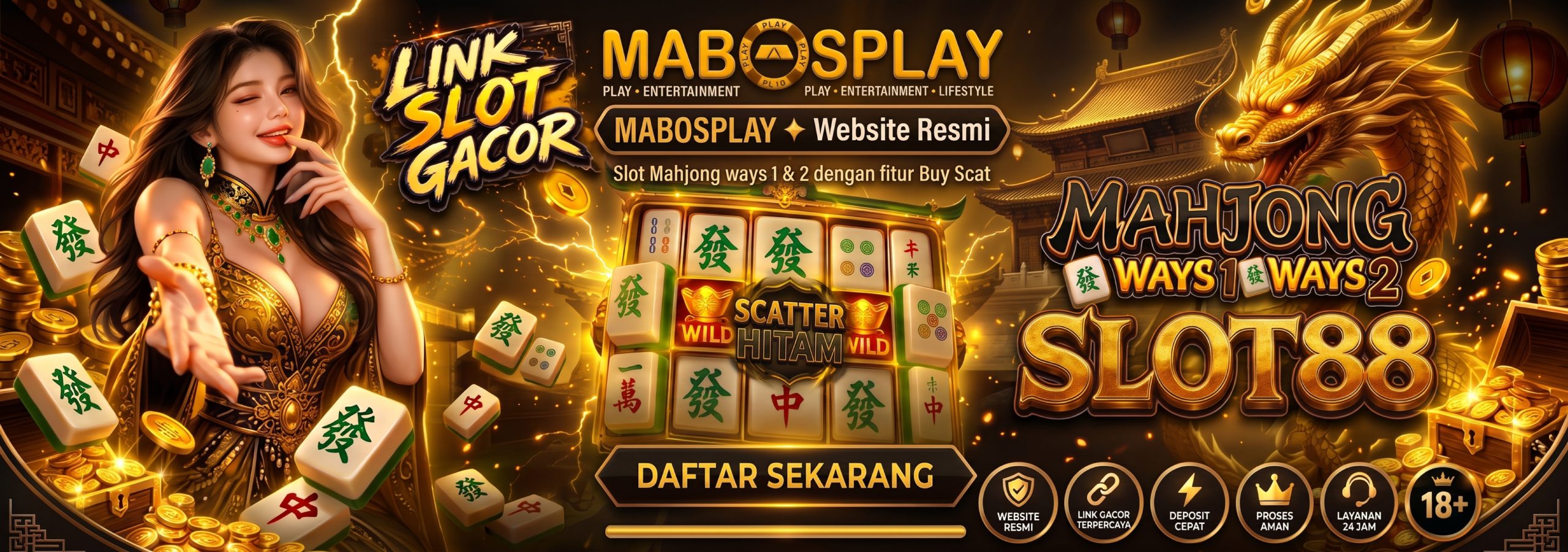 Promo Slot Online Mahjong Ways di Situs MABOSPLAY